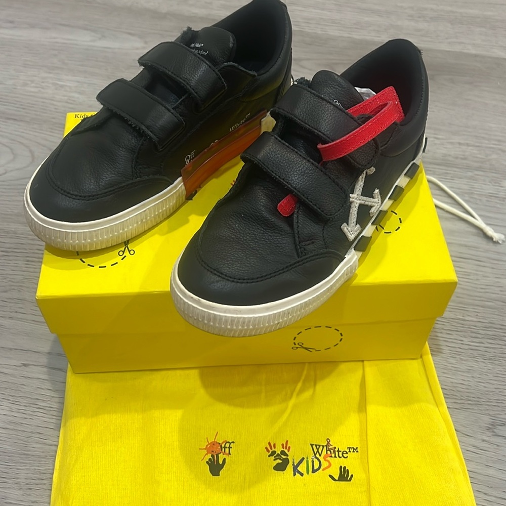 Kids off white sneakers